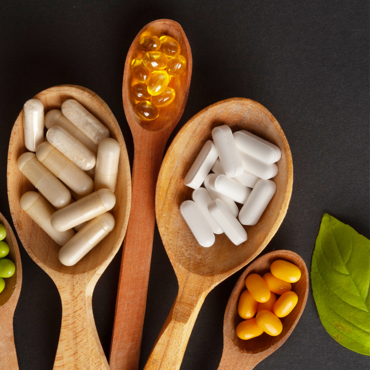 orthomoleculair therapie, voorbeeld van supplementen