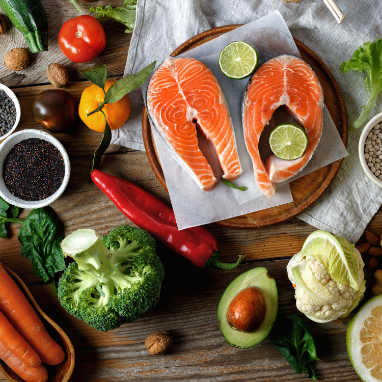 Diëtetiek voorbeeld van gezonde voeding