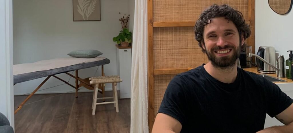 Foto Jeffrey van Mierlo in de praktijk